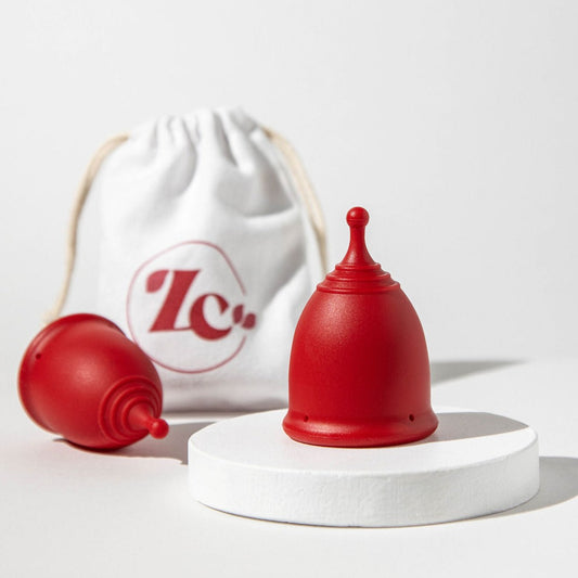 Menstrual Cup Wine Color