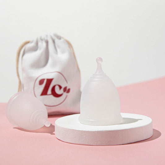 Menstrual Cup Clear Color
